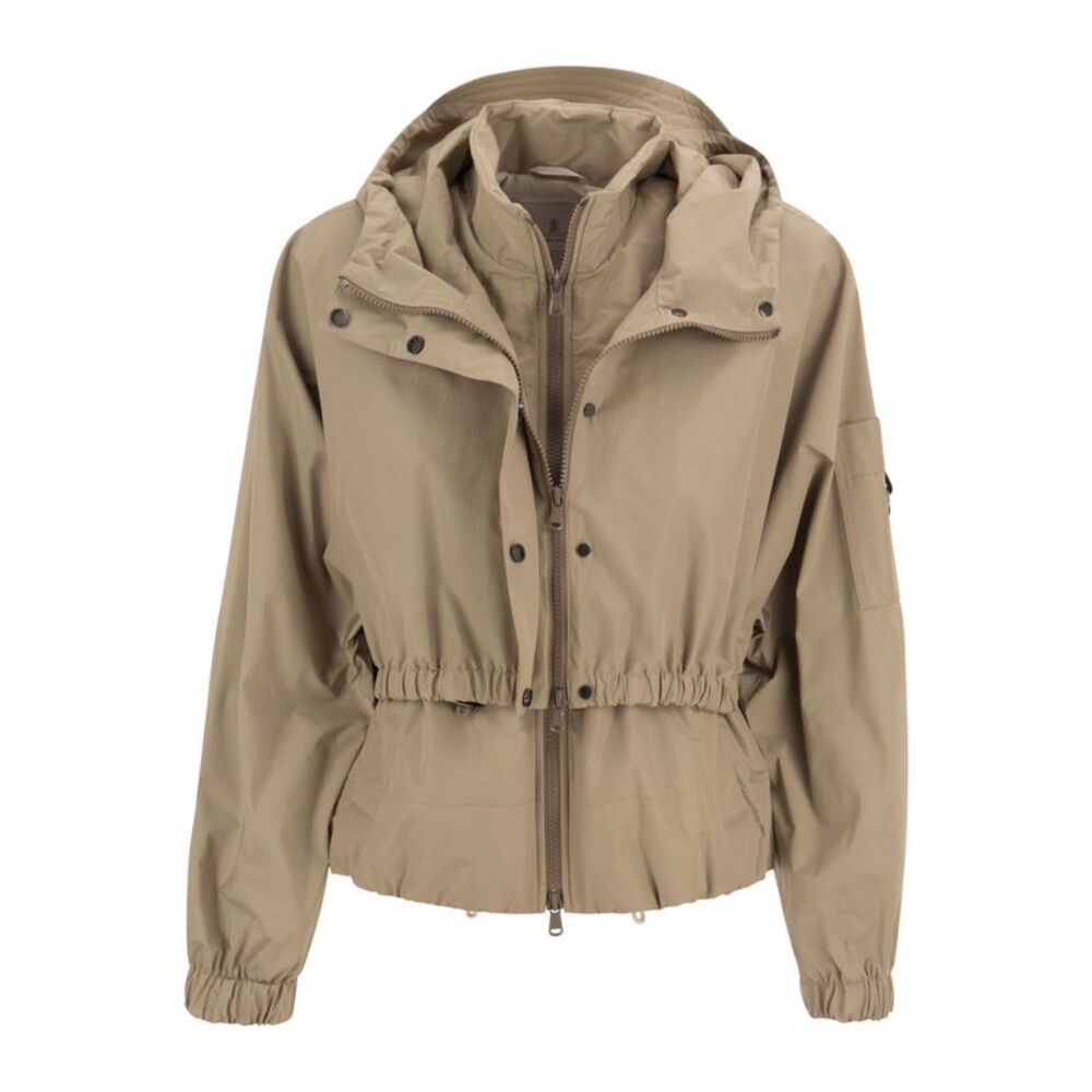 Brunello Cucinelli Layered Hooded Jacket
